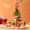 Christmas Building Block Toys Children's Educational Assembly Christmas Tree Holiday Gifts