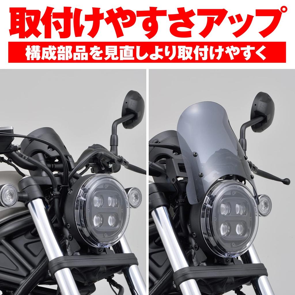 Daytona Rebel Dedykowany Wizjer Aero Dymiony 17733 250/500 (20-21)