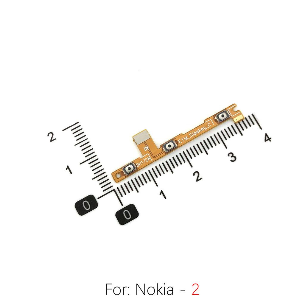 For Nokia 2 1.3 1.4 2.1 2.3 2.4 3.1Plus 3.2 3.4 5.4 4.2 Power Button volume Flex Cable OnOff
