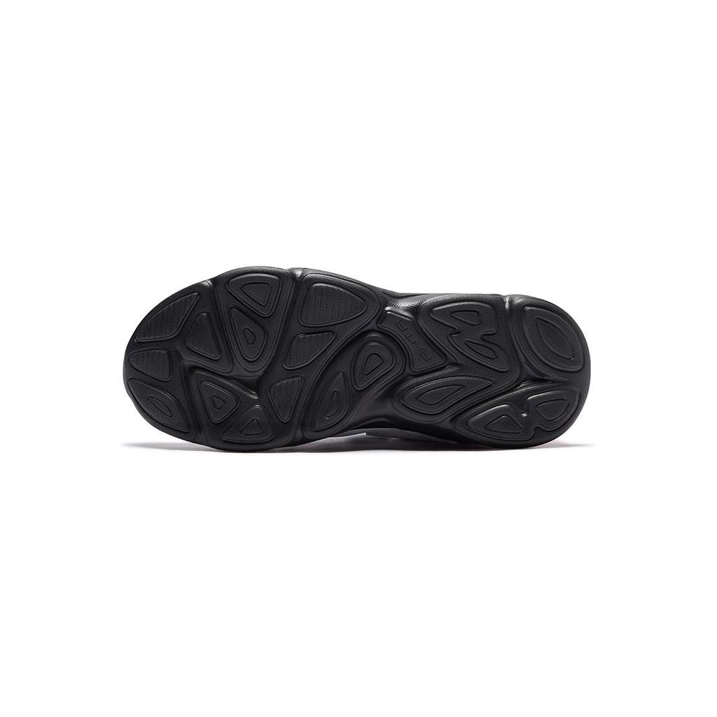 Anta Kids Comfortable Breathable Non-Slip Durable Low-Top Casual Shoes Kids sneaker Black Lake-Blue Silver 312448821U-3