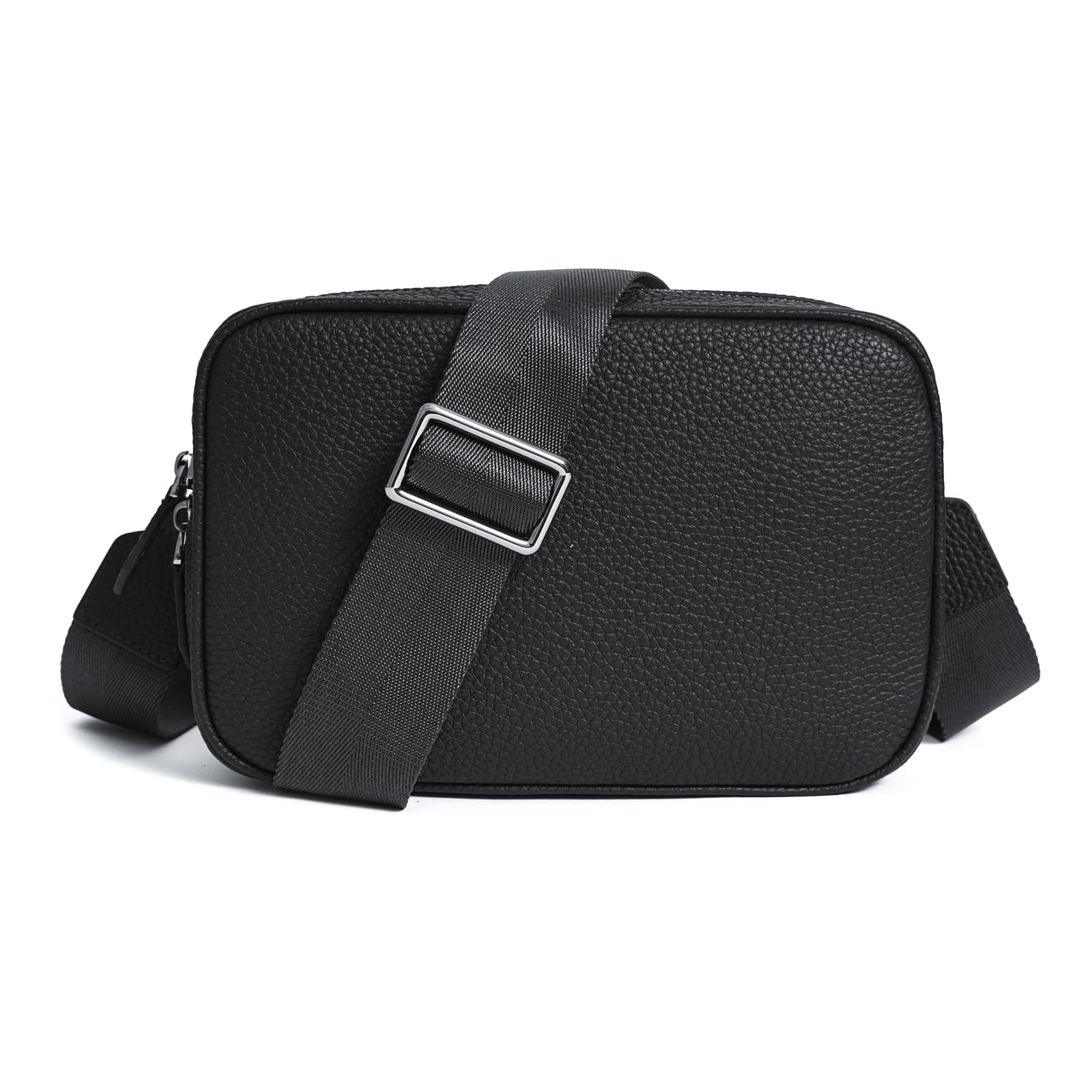 

shoulder for women and shoulder mini popular [imeetu] 2-way bag, small, men, L-shaped zipper, compact, high-end look, crossbody, lightweight, bag, чорний