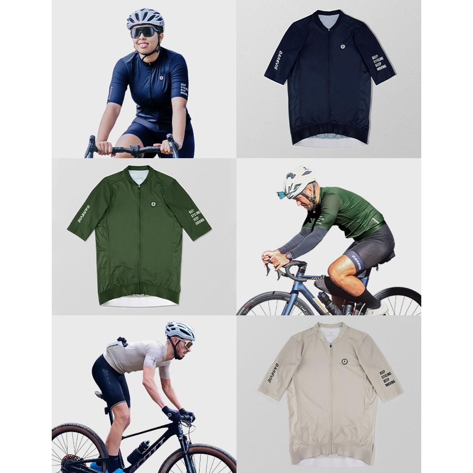 Powerband DAREVIE Cycling Jersey Slim Fit Men Women Cycling Jersey Fashion Bike Jersey Pro Team High Quality Cycling Shirt