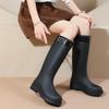 Fashion tall women's rain shoes non-slip rain boots water boots waterproof shoes rain-proof rubber shoes casual versatile rain boots