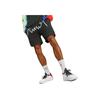 Puma Line Print Elastic Waist Casual Shorts Men Shorts Black 539573-01