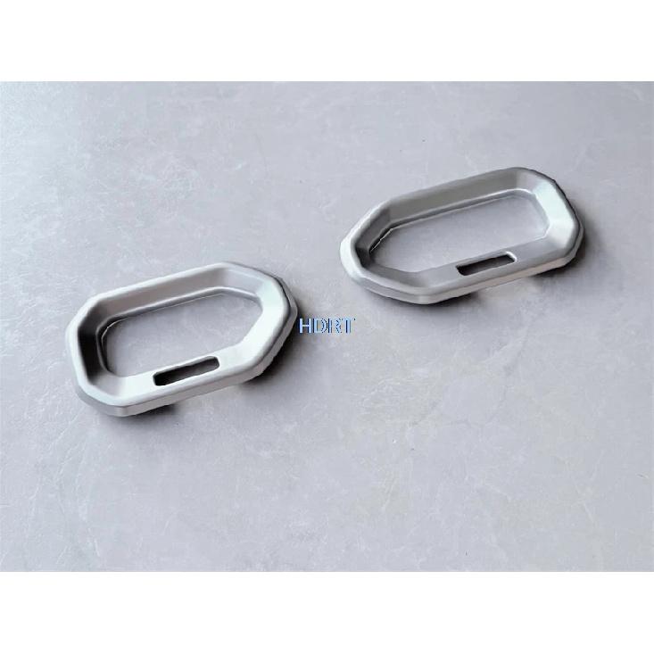 For Honda Passport 2026 + Air Vent Outlet Handle Cover Trument Window Switch Panel Car Styling Silver Interior Accessories