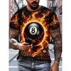 Vintage Men's Japanese Samurai Warrior Print T-shirt Summer Casual Short Sleeve Tops Trend Street Man Clothes