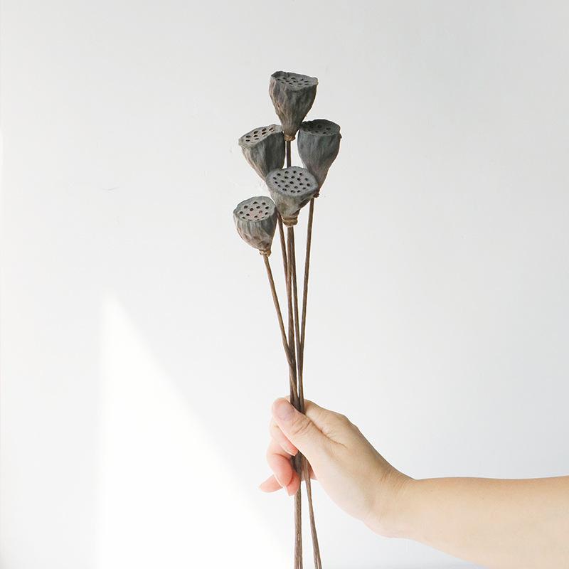 High-End Wabi-Sabi Dried Flower Decor: Natural Reeds & Wheat for Living Room or Homestay.
