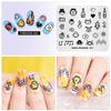 kads Nail Art Stamp Plate Fashion 021 Lovely Nail Stamping Template Decorations DIY Image Template Manicure Plate Stencil Tools