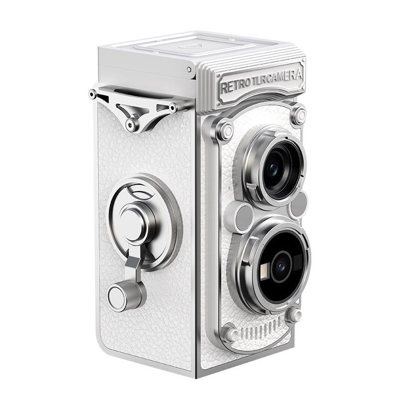 Vintage Hand-Crank Student Vlog Camera