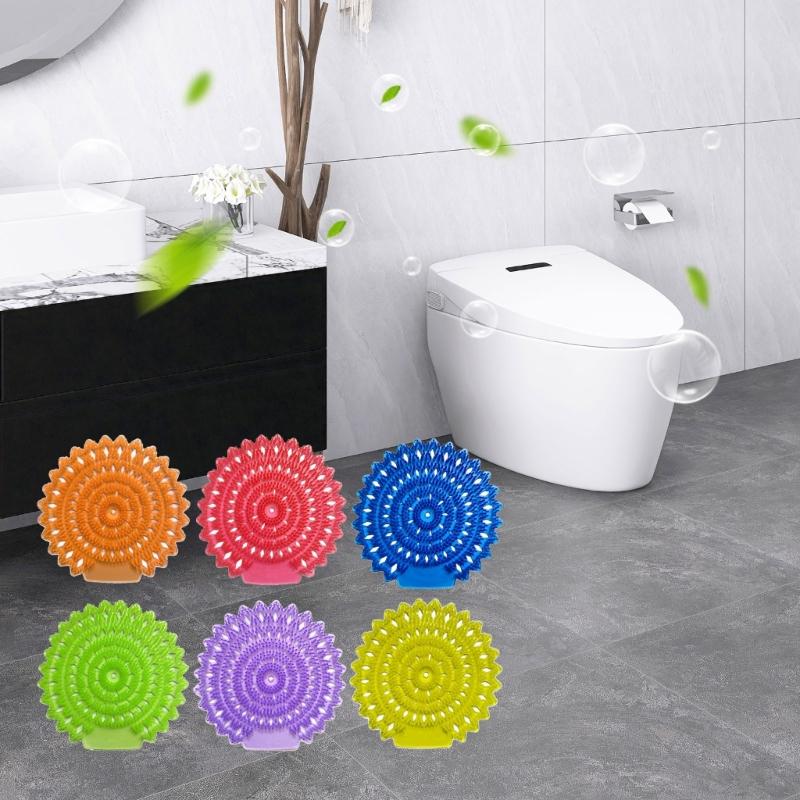 NonSlip Urinal Deodorizer Pad 6PCS For Commercial And Residential Bathroom Gadget