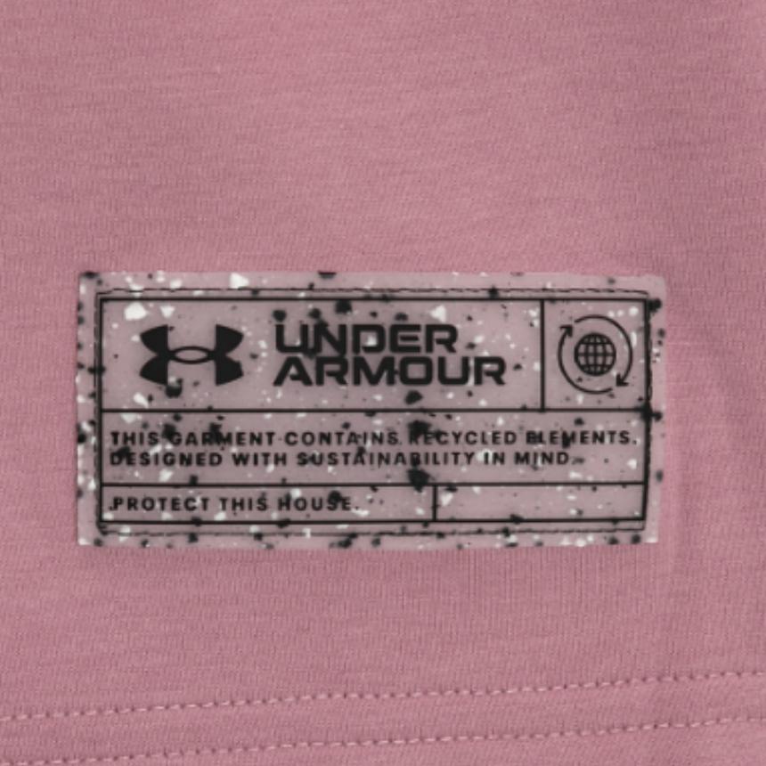 Under Armour Summit Solid Color Drawstring Knit Shorts Unisex Bottoms Pink 1377176-697