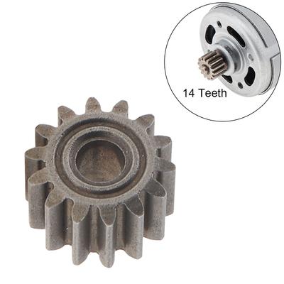 1 Stück 14 Zähne 9,5 mm Durchmesser Austauschbares Motorritzel für RS550 10,8V / 12V / 14,4V / 16,8V / 18V / 21V Gleichstrommotor