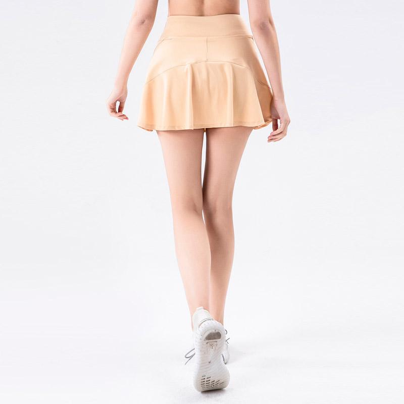 Women's Sports Running Skirts Elastic Workout Yoga Hiking Shorts Travel Summer Skirts