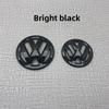 2Pcs ABS 3D car front and rear badge logo cover tape is suitable for Volkswagen Golf 5 GTI MK5 modified accessories