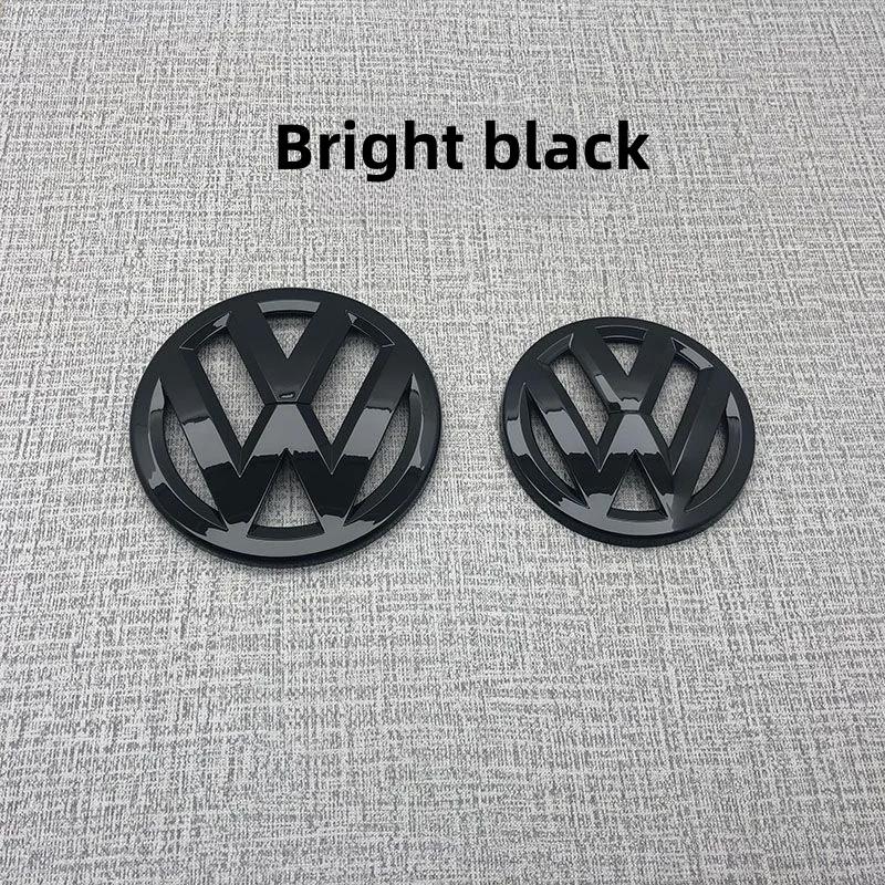 2Pcs ABS 3D car front and rear badge logo cover tape is suitable for Volkswagen Golf 5 GTI MK5 modified accessories