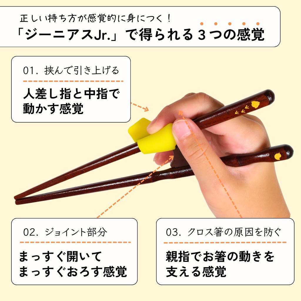 FlaColle Genius Training Chopsticks Designed for Corrective Chopsticks the Correct Way To Training Practice Discipline Discipline Chopstick Use Years