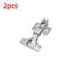 2Pcs Cabinet Hinges Steel Hydraulic Door Hinge Damper Buffer Soft Closing for Kitchen Cupboard Furniture  Furniture