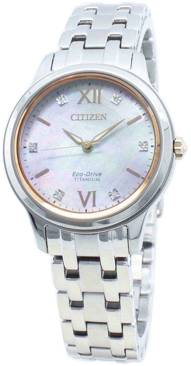 

[Citizen] CITIZEN Watch ECO-DRIVE Titanium Diamond EM0726-89Y Women s