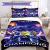 Chelsea Fc Football Player Duvet Cover Set Perfect for Living Room Machine Washable Christmas Gift