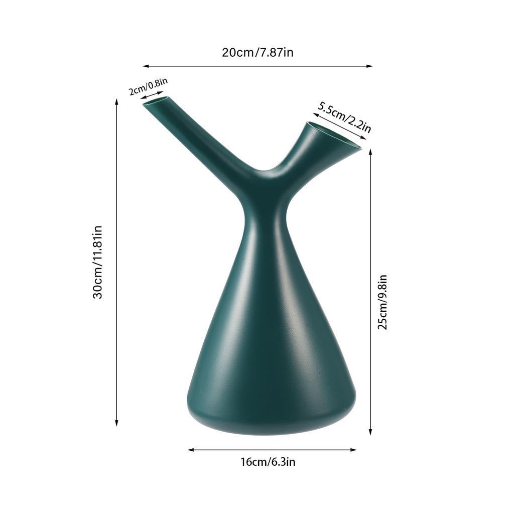 1,5 l kreative V-förmige Gießkannen Home Gardening Bewässerung Sprinkler Spray Dosen