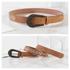 Stylish Ethnic Belt With Embroidered Line Decoration In Retro European Style