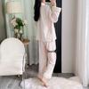 2025 Women's High-End Velvet Pajamas: Long Sleeve, Thick Double-Sided Fleece, Autumn/Winter, Little Fragrant Style.