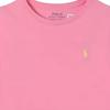 Polo Ralph Lauren Kids Logo Embroidered Round Neck Short Sleeve T-Shirt Kids Tops Pink 313833549-072