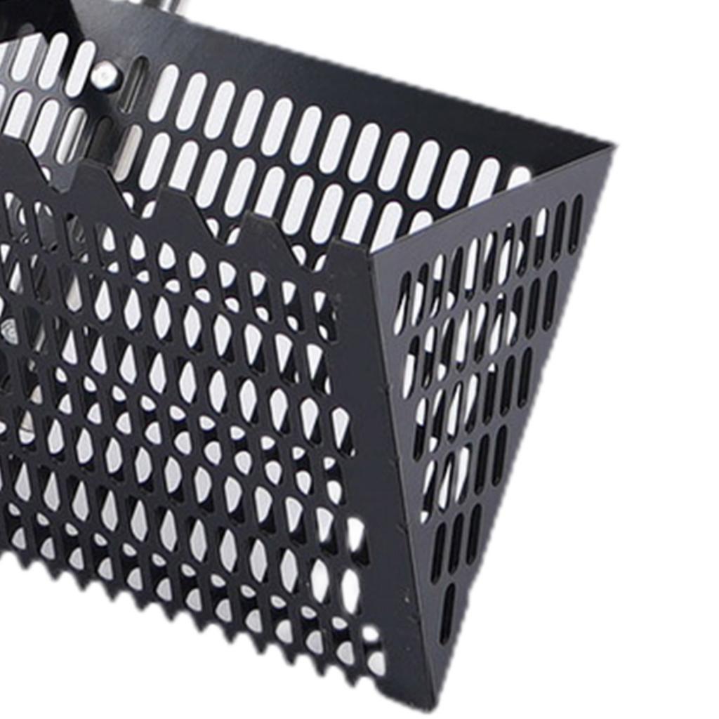 Sand Sift Rake Sand Sifter Handheld Carbon Steel for Outside Gardening Soil Loosening Camping