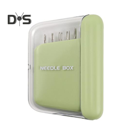 

Магнитный чехол для игл, держатель для швейных игл, большая вместимость, легкий, удобный для переноски, органайзер для вышивальных игл, коробка для хранения для швейных и художественных промыслов зелёный