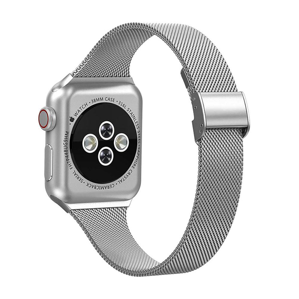 Metallarmband für Apple Watch Band 44mm 40mm 46mm 42mm 45mm 41mm 49mm Mailänder Armband iWatch Serie Ultra 11 10 9 8 7 6 SE Gürtel