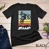 Vintage Dirt Bike Braap-Braaap Funny Motocross Rider T-Shirt Unisex T-shirt