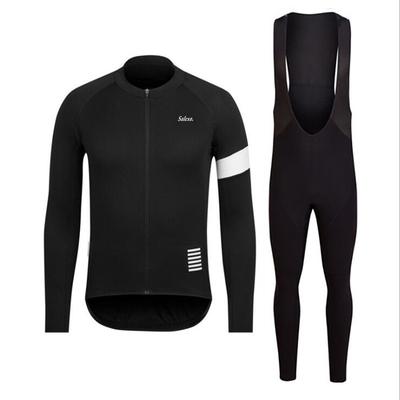 2026 Autumn Breathable Cycling Suit, Long-sleeved Cycling Suit, Quick-drying Breathable Men's Strap Suit, Spring and Autumn Models