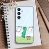 J-JOGUMAN Studio Dinosaur Cut Phone Case For Samsung Galaxy A73,A72,A71,A70,A52,A51 Others Soft Black Cover