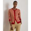 Lauren Ralph Lauren Houndstooth Jacquard Cardigan Wmlrswes6820900600