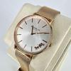 Used [New battery replacement/working item] COACH Women's Watch Rose Gold Perry Mesh Belt QZ Quartz