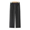 Hodo Women's Elderly Casual Straight Leg Elastic Waist Trousers