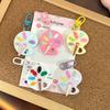 with Paintbrush Artist Palette Palette Paintbrush Keychain Resin Keychain Pendant  Bags Backpacks