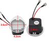 2x LED Side Wing Rearview Mirror Puddle Light Welcome Courtesy Lamp Trim For Jeep Grand Cherokee 2014-2017