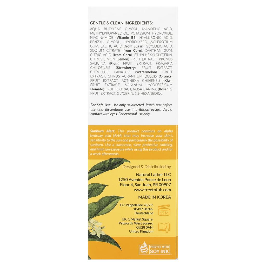 Tree To Tub, Mandelic Acid 10%, 30ml (1 Fl Oz)