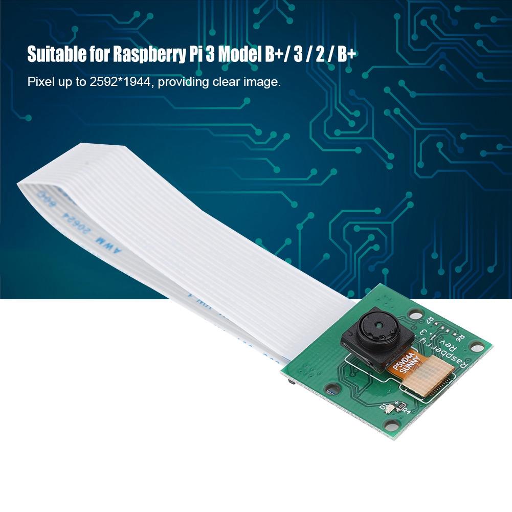 3 Model B+(B Plus) Cam 5MP Webcam Camera Module for Raspberry Pi 3B 2B A++