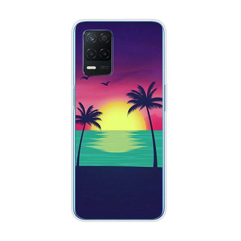 

Летний пляж с пальмами для Realme 8 8i V3 V5 GT Neo Flash Edition Explorer Master Neo2 Narzo 30 50i 50A C21Y, чехол для телефона Realme GT Neo2