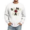 Men's Oversized Long Sleeve Crewneck Sweatshirt Casual Loose