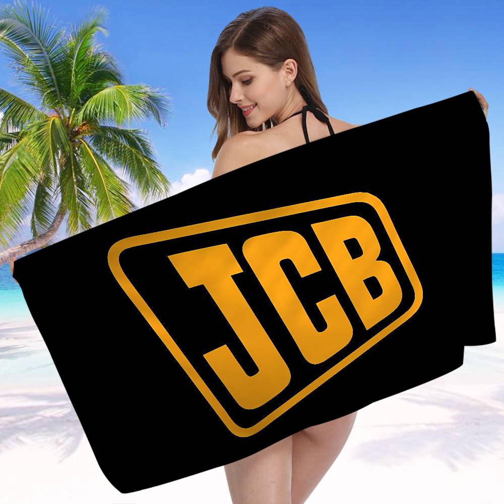 J-JCB Microfiber Blanket Quick Drying Beach Towels Oversized Printing Super Absorbent Pool Towel Blanket