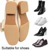Retangular Adhesive Shoe Tread Patches Slip Resistant Shoe Tread Cushioning Pad Large Textured Shoe Protectors Pad