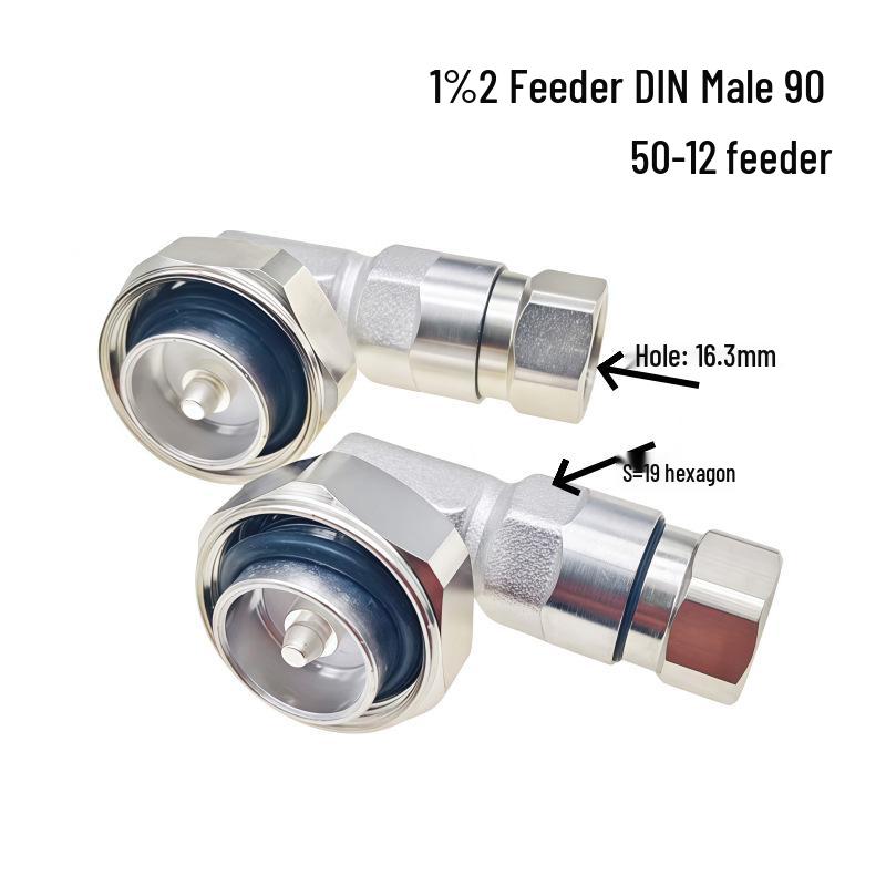 

L29-JW-12 Superflex 1/2 Конектор для кабелю-живильника DIN Штекер 90° Вигин