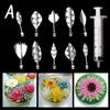 14 Stil 3D Gelatine Kuchenform Gelee Kunst Pudding Blumen Edelstahl Düse Spritze Nadel Set Kuchen Dekorationswerkzeuge