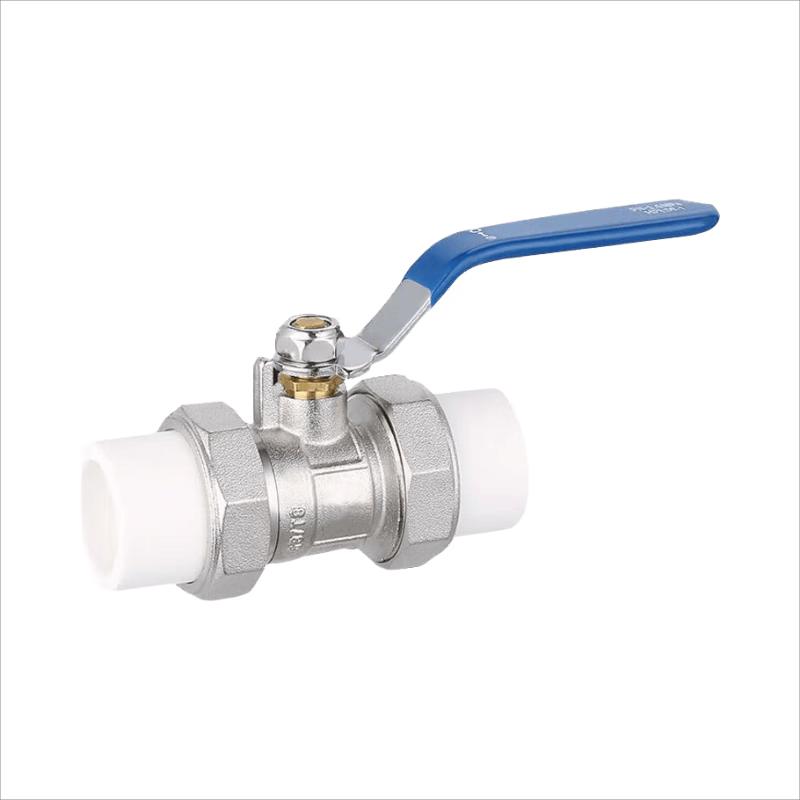 ZhuCang PPR Hot-Melt Double Union Ball Valve