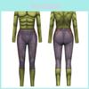 Body Imprimat 3D Halloween Spiderman cu Elastan Pentru Cosplay și Evenimente cu Costume