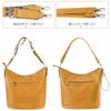 Shoulder 3WAY Leather Tote Large Shoulder Crossbody 3 Straps Gift for Commuting to Work or School [FUKUYIN] Women's Bag, Bag, Women's Capacity, Bag,
