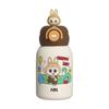 Large Capacity Double Drink 316 Thermos Cup Cute High Value Children's Straw Cup Student Portable Water Cup